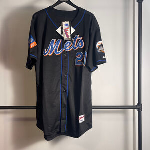 Men's Majestic New York Mets Delgado Jersey size 56
